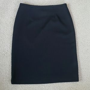 Vintage Black Jantzen Pencil Skirt
